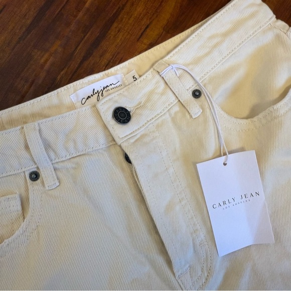 Carly Jean Topanga Boyfriend Jeans – Sea Salt, Size 5 (NWT) - Picture 6 of 7